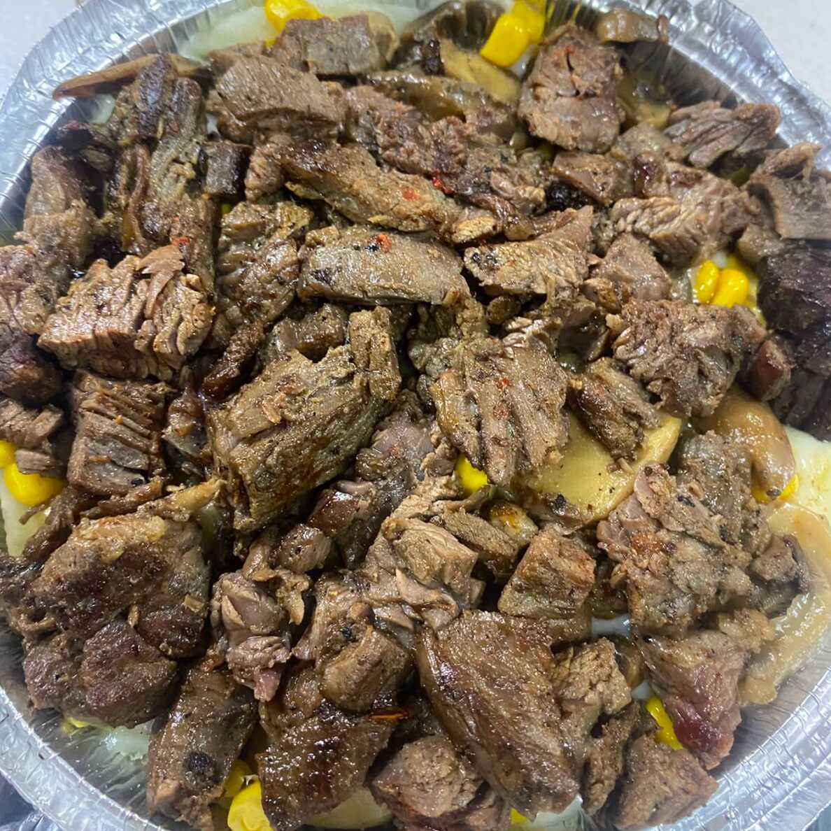Papa Rellena de Asada