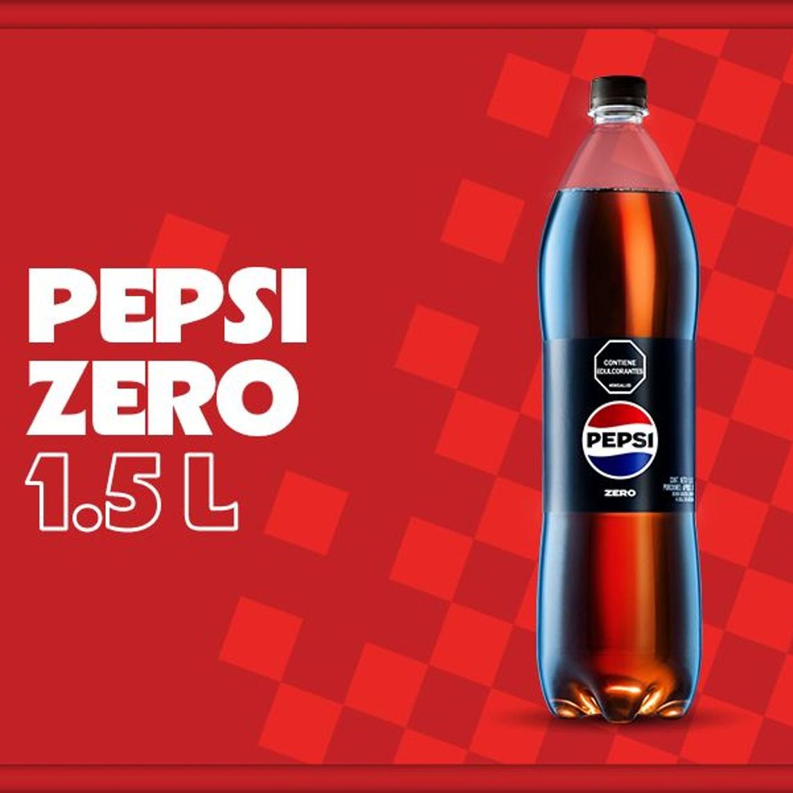 Botella 1.5 Lt Pepsi Cero