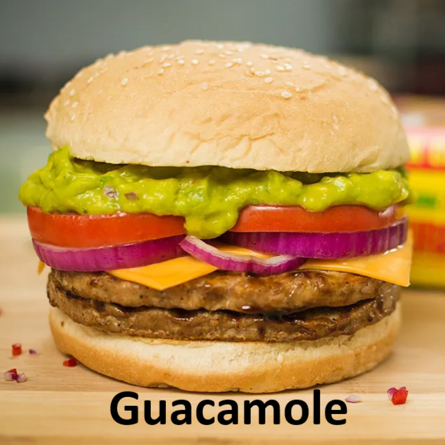 Guacamole Burger 🍔🍟
