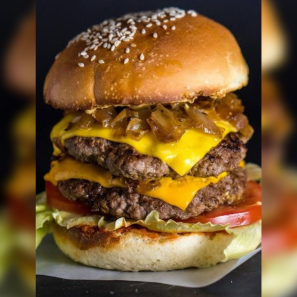 Hamburguesa doble chica