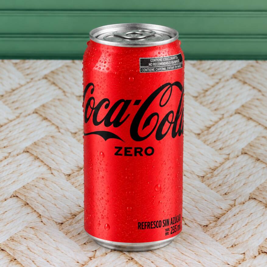 Coca Cola Zero Lata de 235 ml