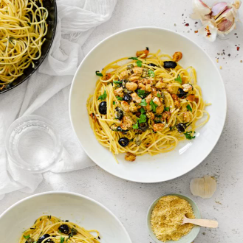 Pasta Pulpo Aglio E Olio