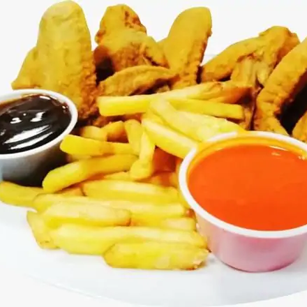 Alas Enteras + Papas
