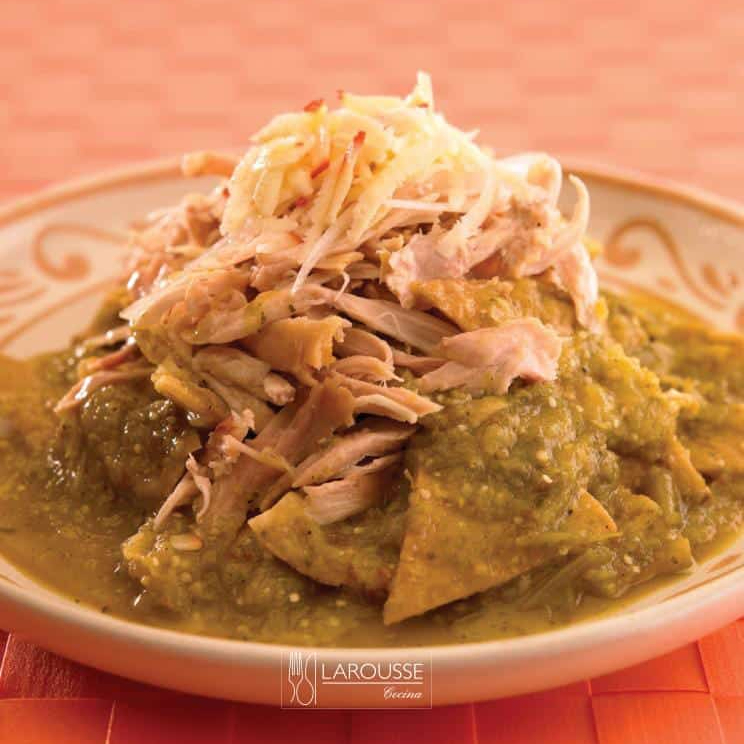 Combo chilaquiles de Pollo + Horchata
