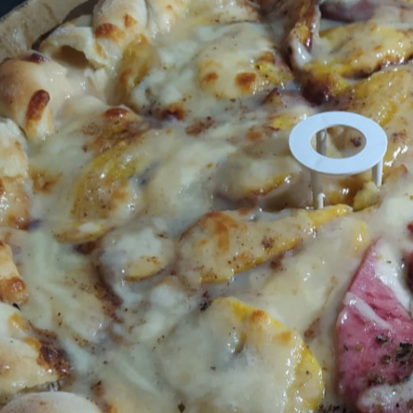 Creme de Leie, Mussarela, Banana, Leite Condensado e Canela