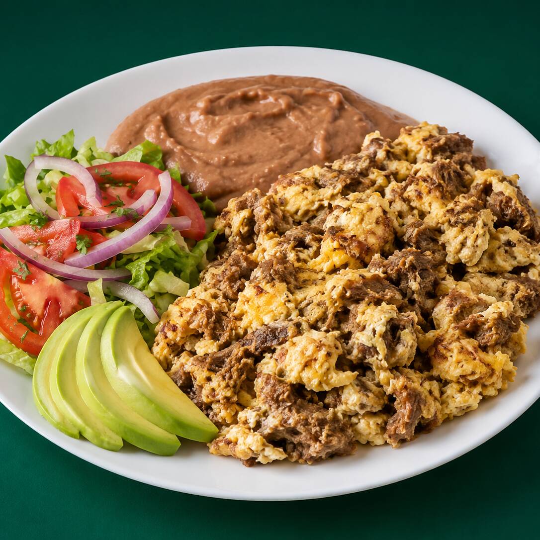 Huevos con Machacado
