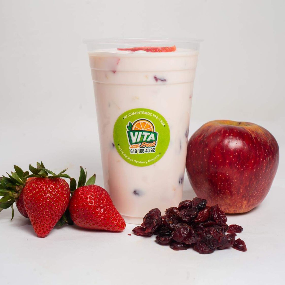 Yogurt de frutos rojos