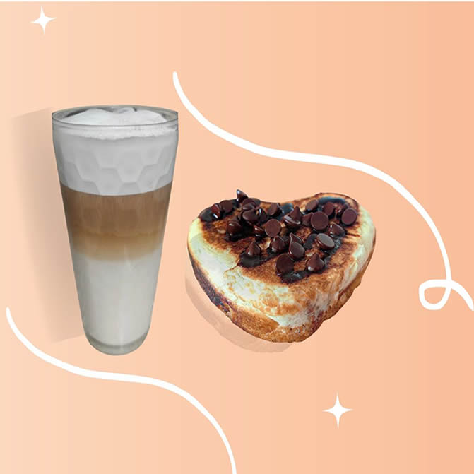 Frecake+Capuchino