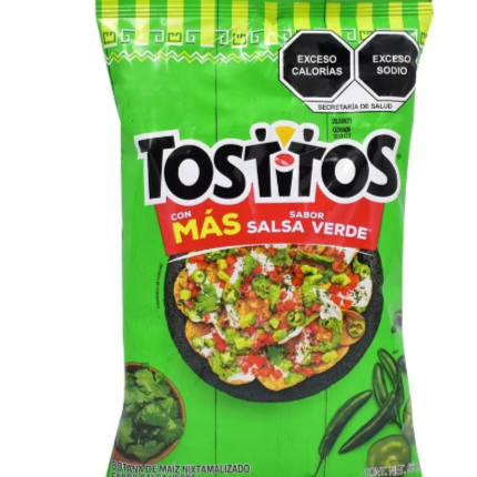 tostitos verdes grandes