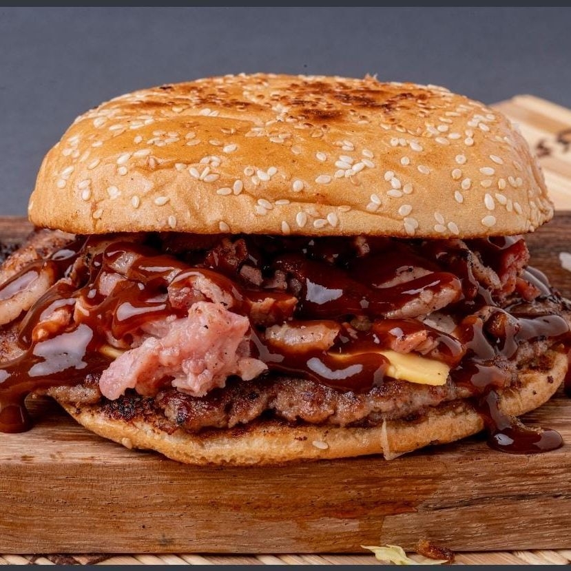 Hamburguesa Bbq🍔