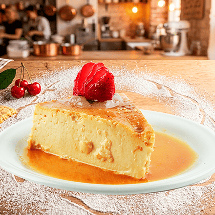 Flan Napolitano