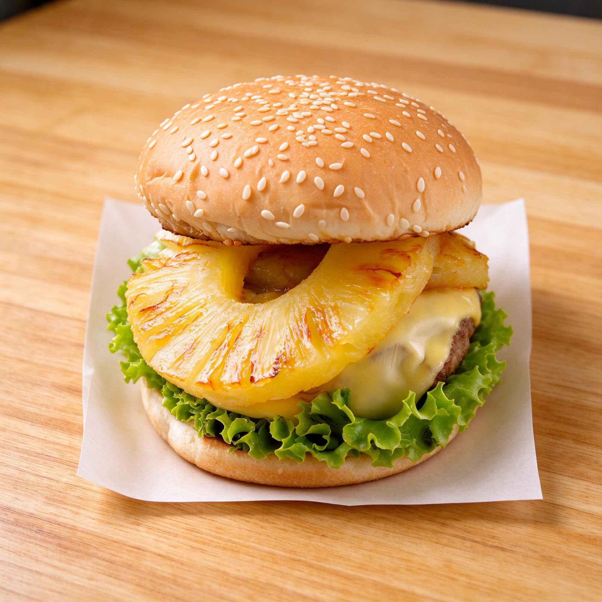 Hamburguesa Hawaiana