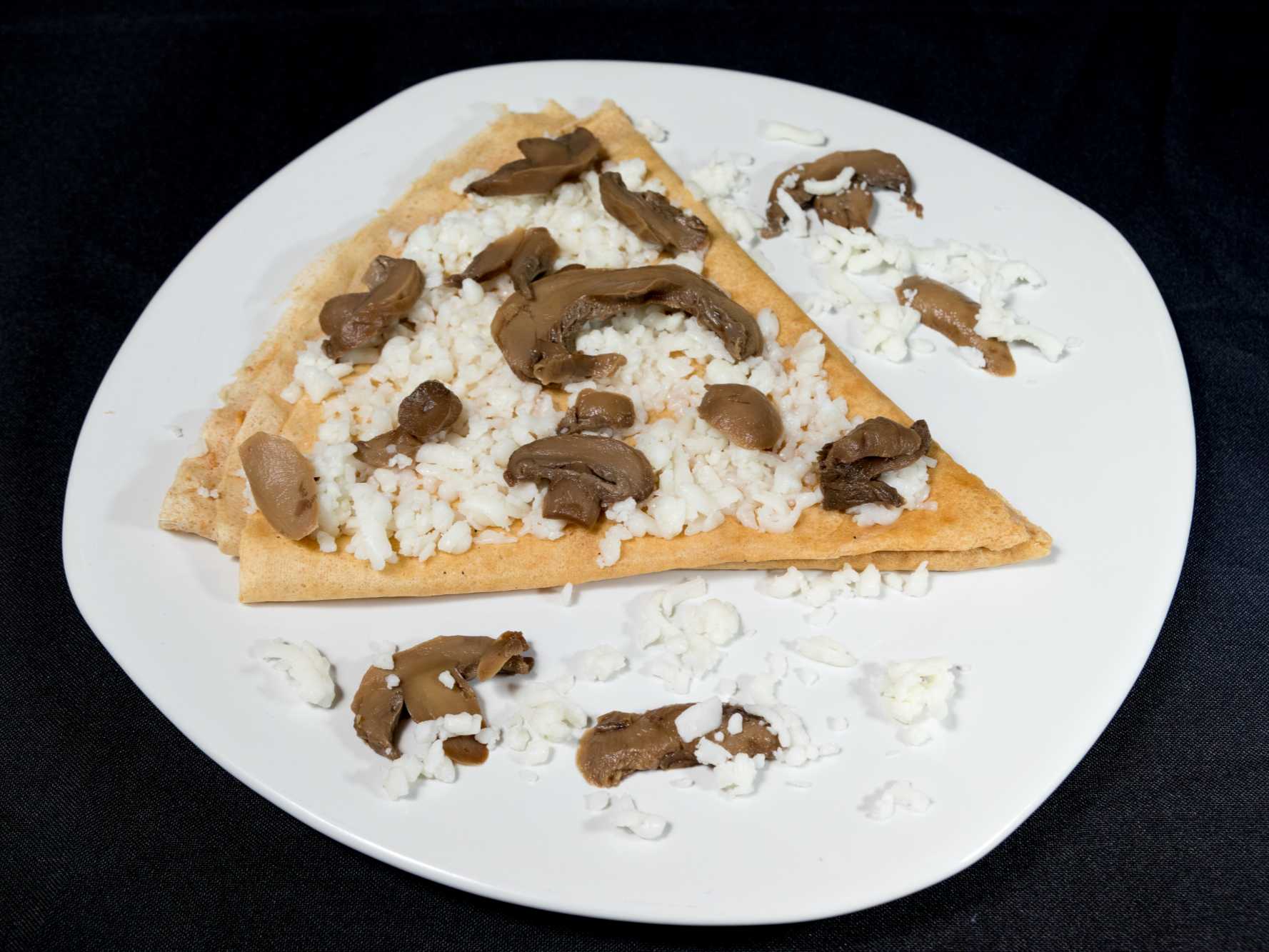 Crepa Manchego con Champiñones
