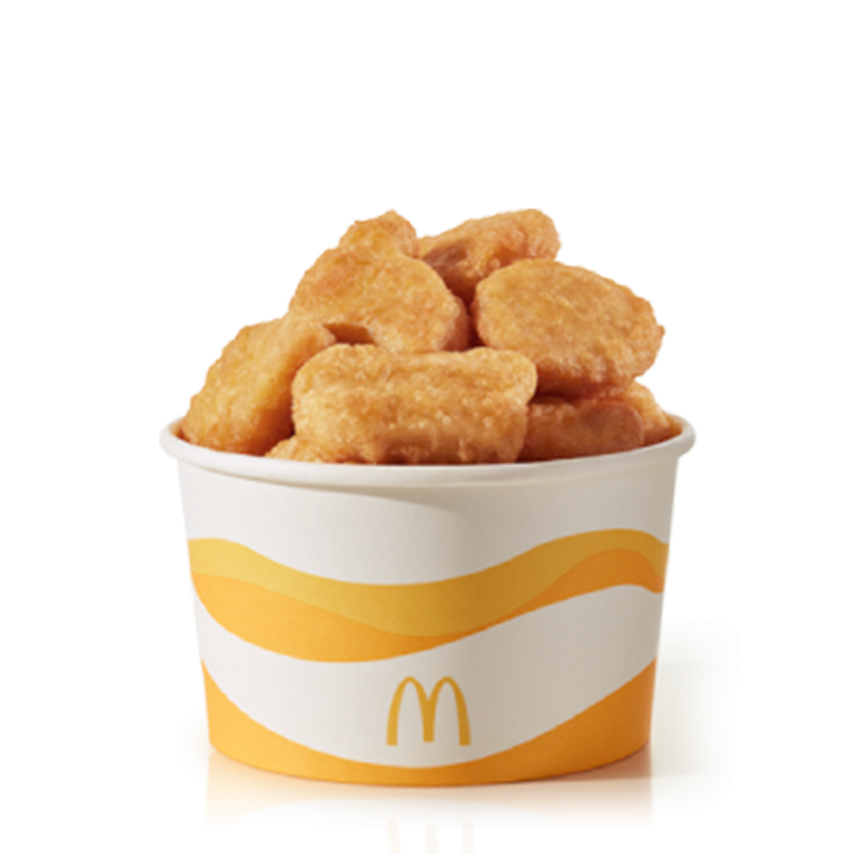 Crocantes, leves e deliciosos. Os frangos empanados mais irresistíveis do McDonald’s agora na versão Mega, ideal para compartilhar. Composto por 15 unidades de Chicken McNuggets.