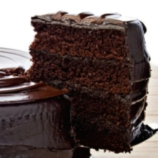 Pastel de Chocolate C/ Helado de Vainilla