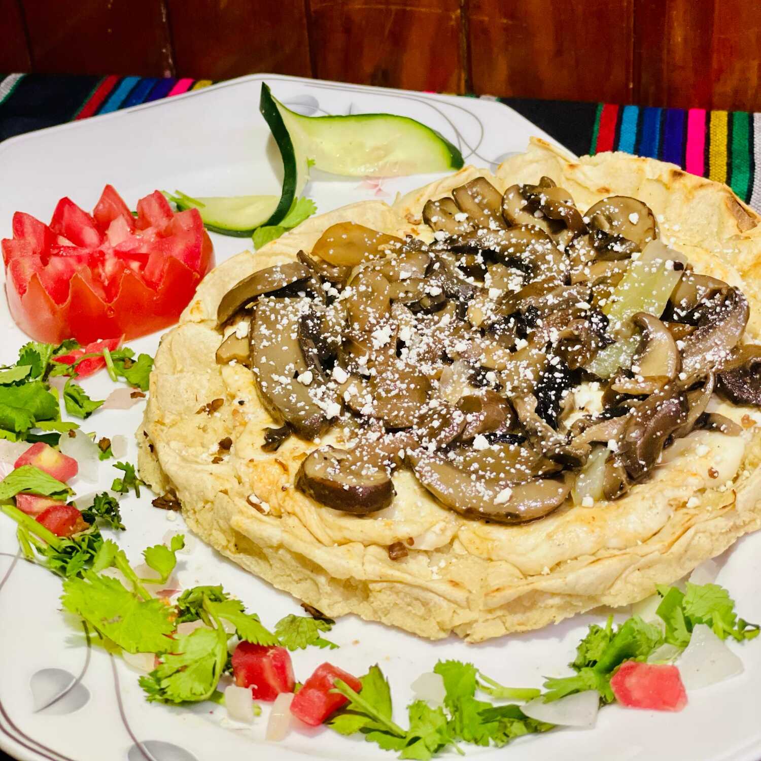 Sope de Champiñón+Quesillo