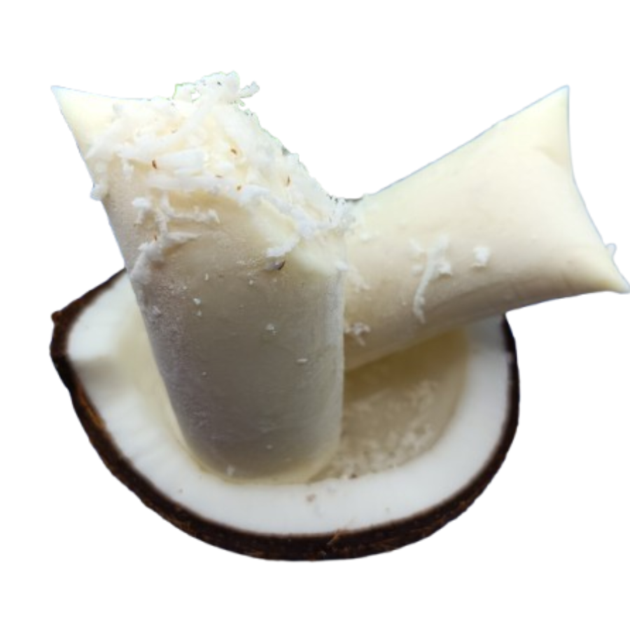 Base super cremosa feita com coco freco, sabor natural e refrescante.