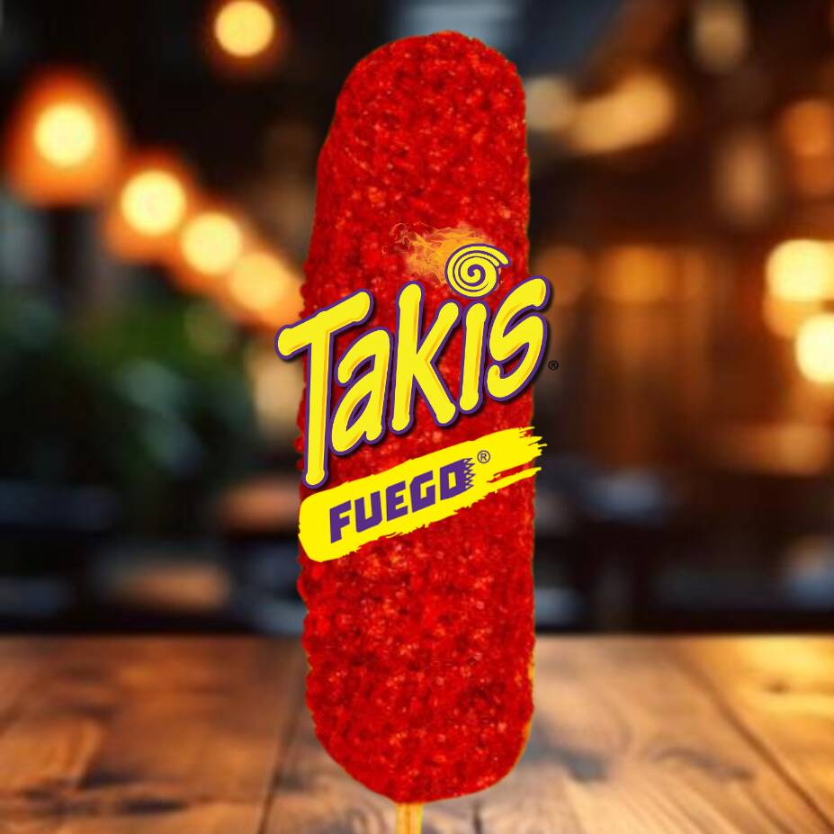 Banderilla Takis Fuego Salchicha con Queso