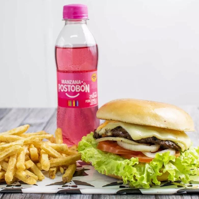 Combo Hamburguesa sencilla