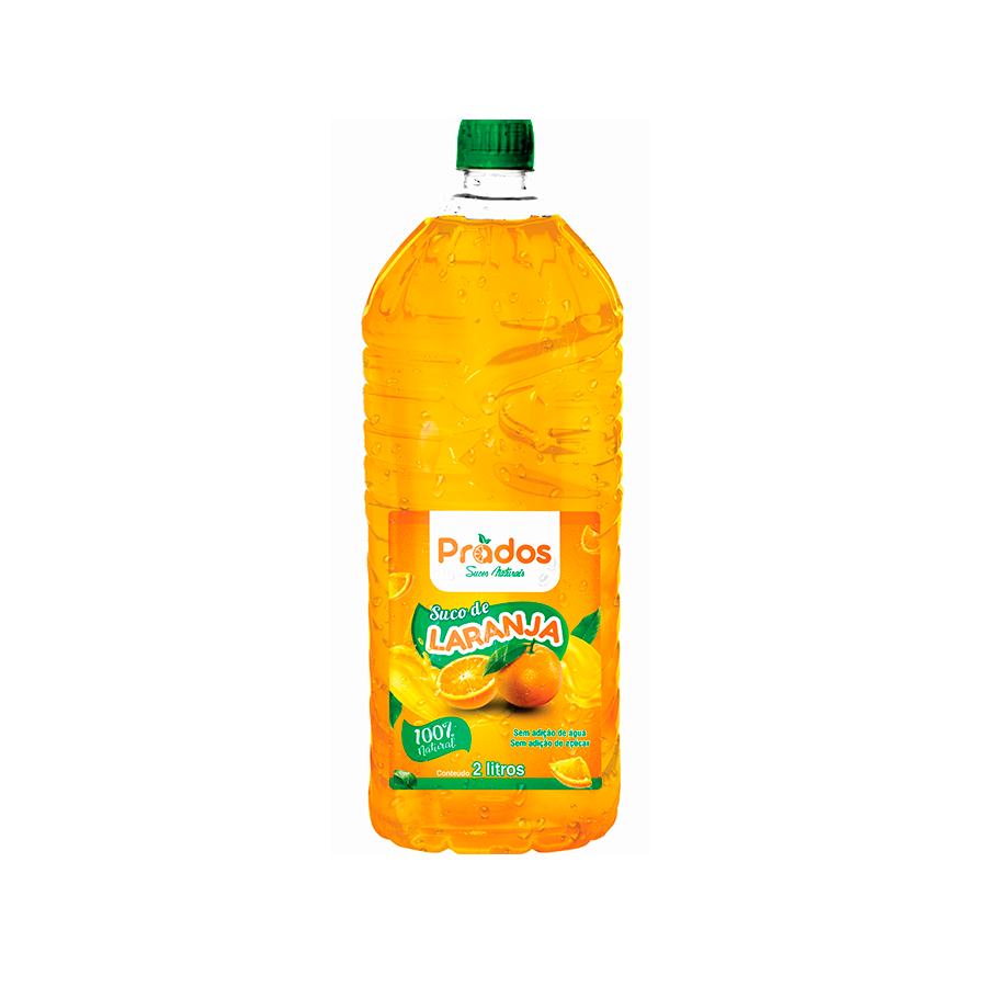 100% integral, somente o caldo da laranja, sem conservantes, sem adição de agua, sem adição de açucares