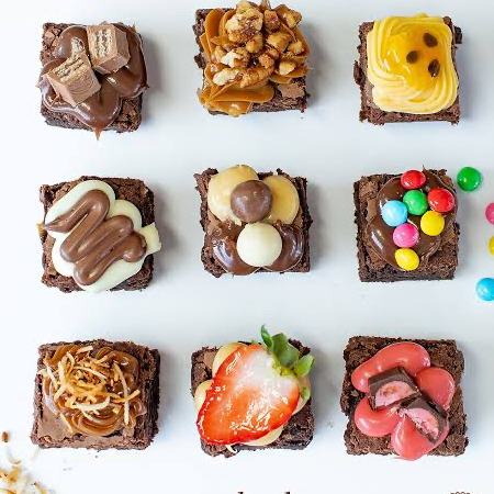 3 brownie da sua escolha