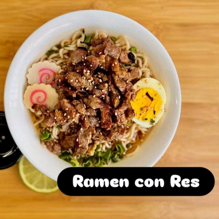 Ramen con Carne de Res
