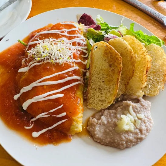 Omelette Portobello