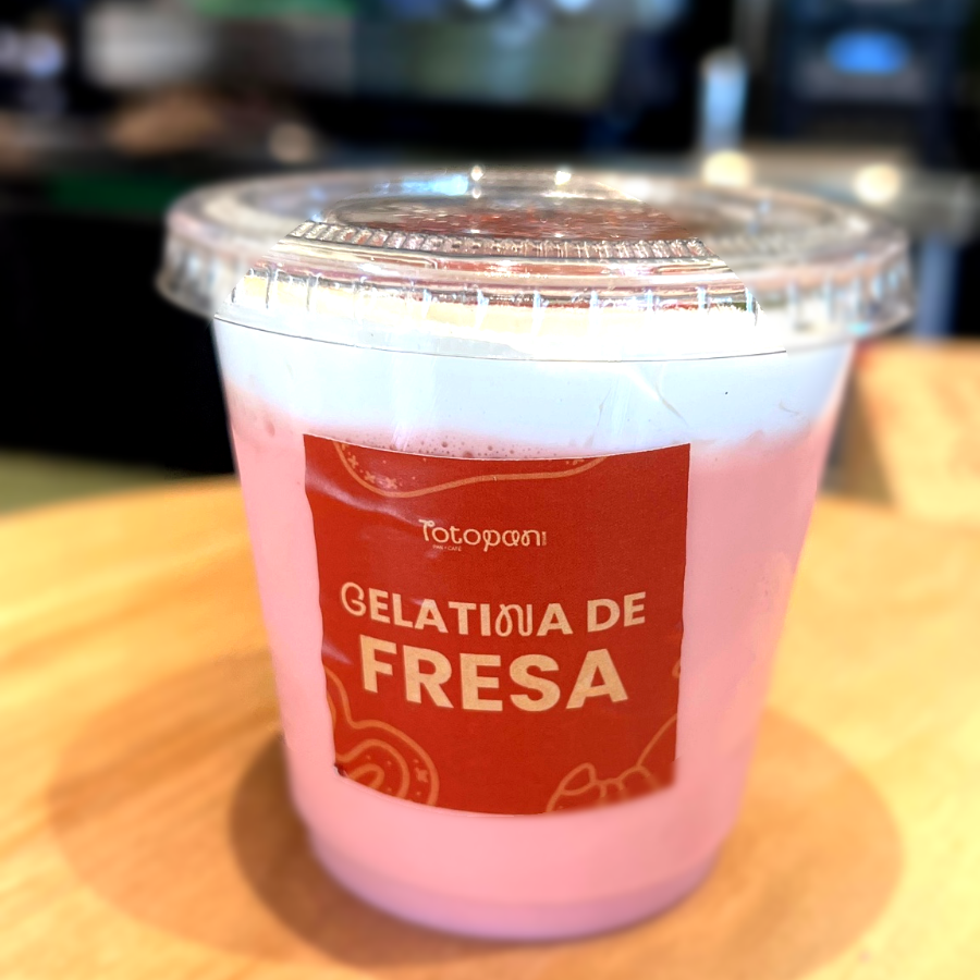 Gelatina de Fresa