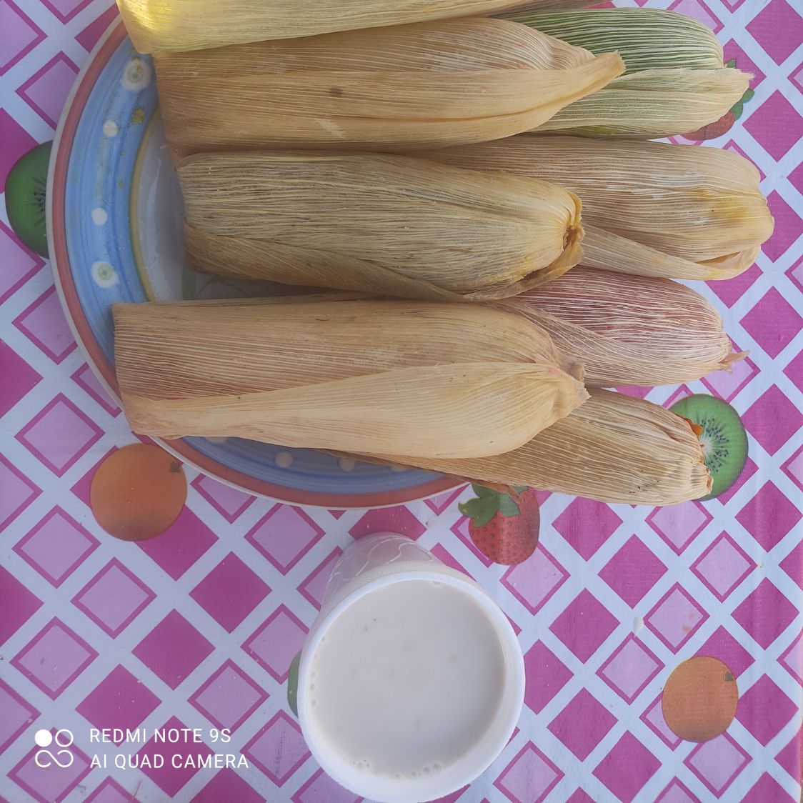 Tamal de coco