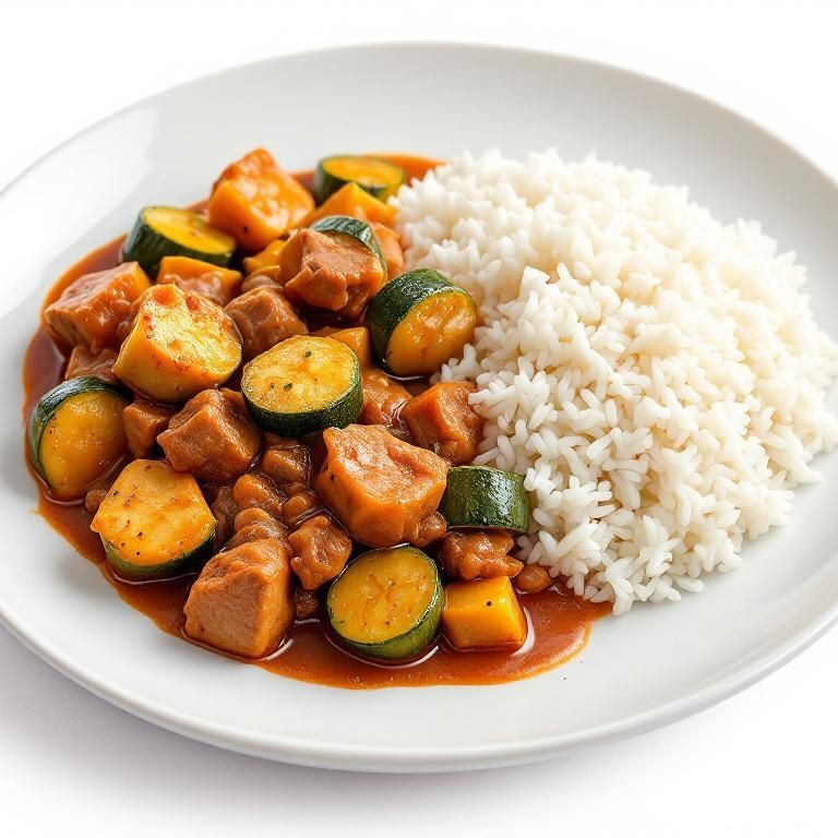 CALABACITA CON CARNE DE CERDO