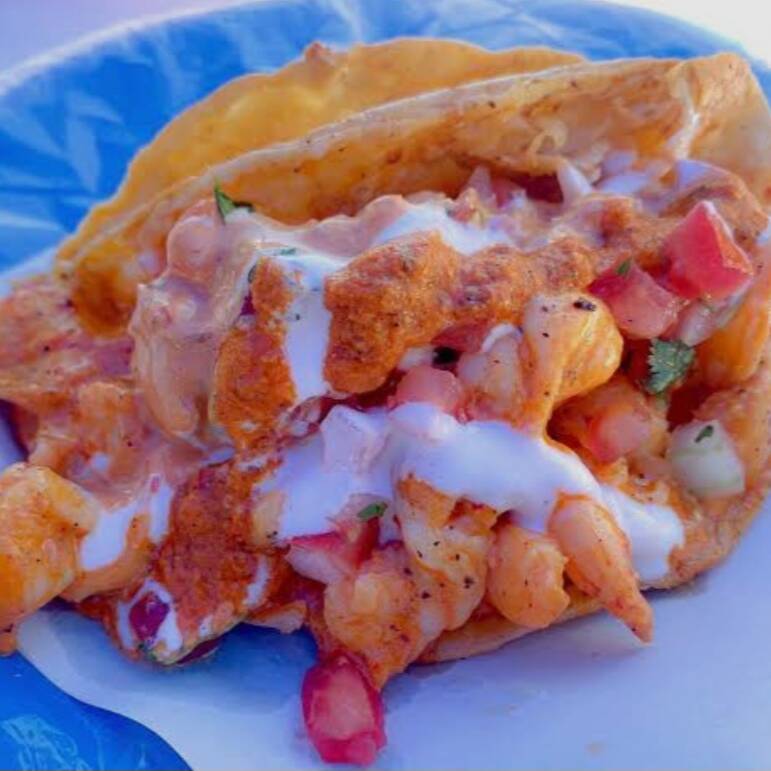 Taco de Camarón Enchilado