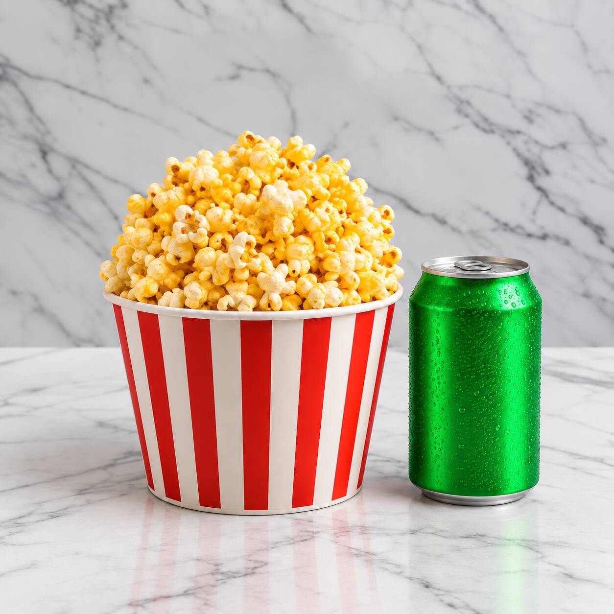Pipoca Cinema + Guarana Lata