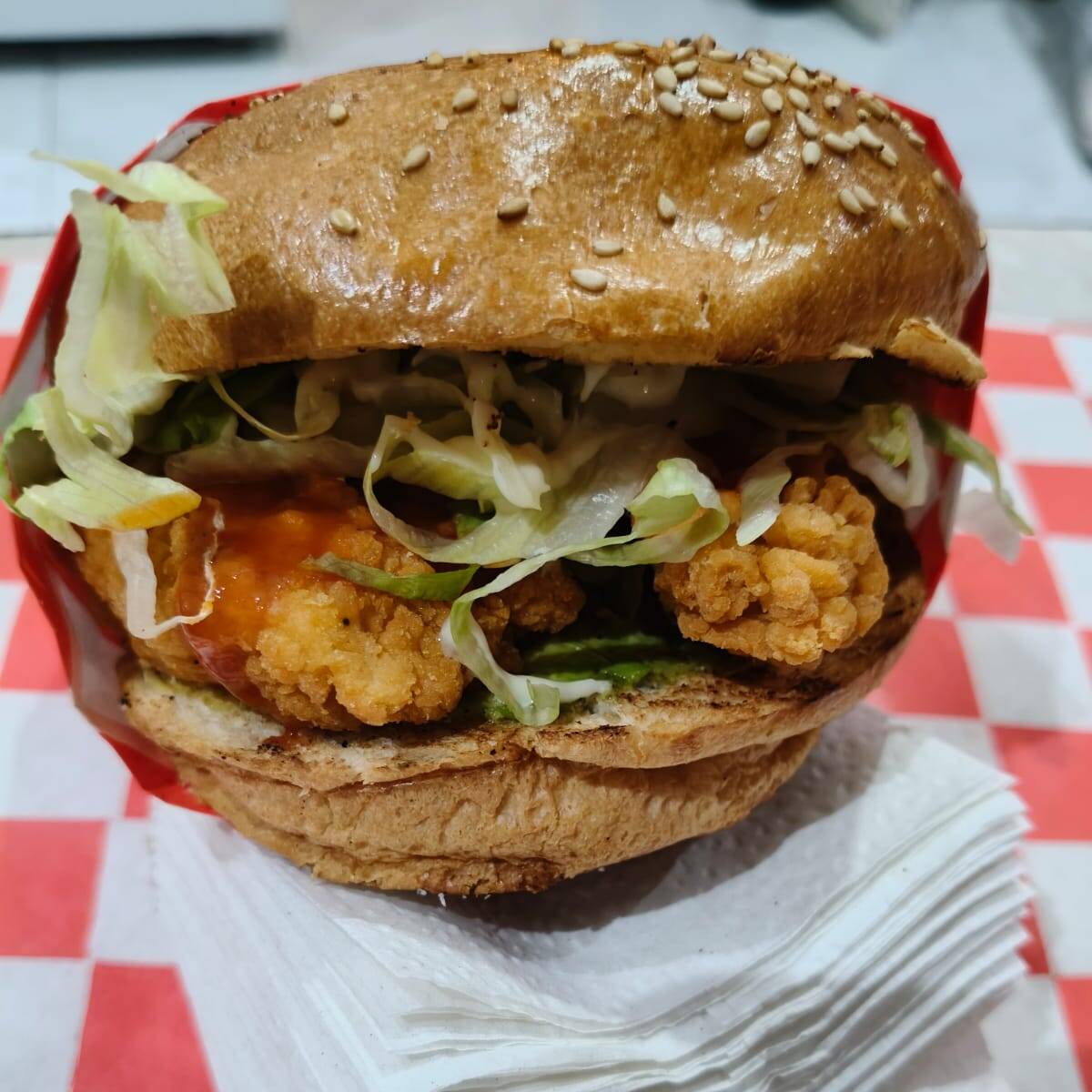 HAMBURGUESA DE POLLO NATURAL