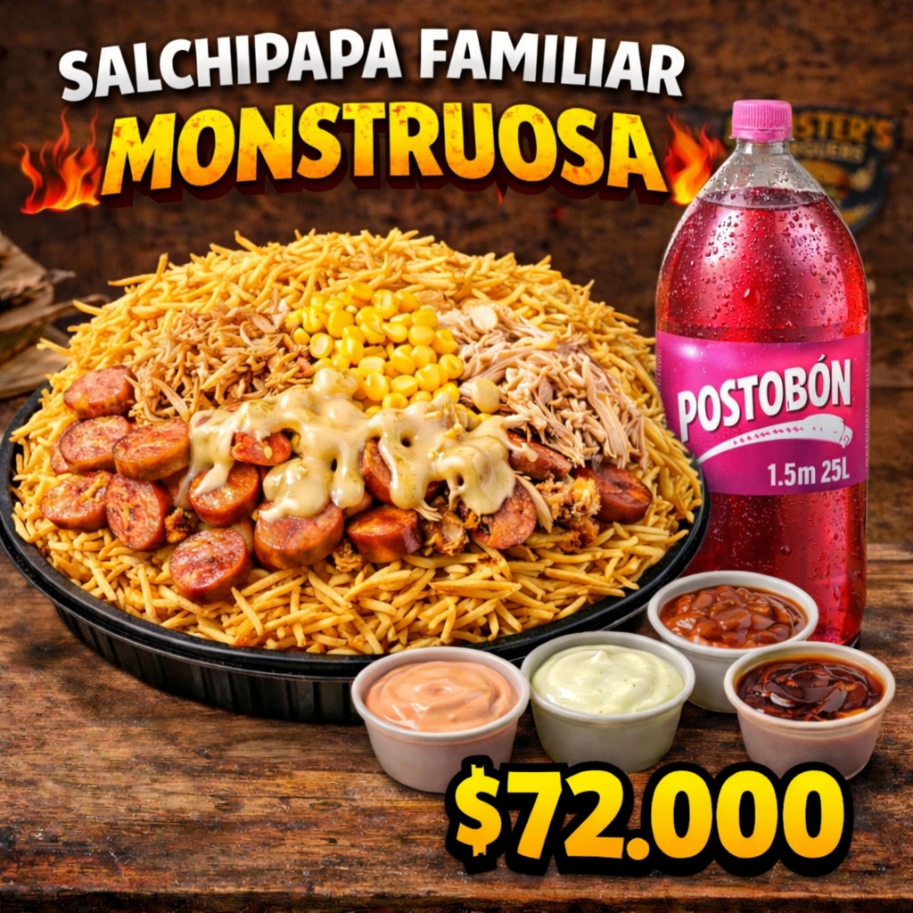 Salchi Monstruosa Familiar