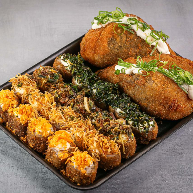 2 temaki + 20 uramaki variados