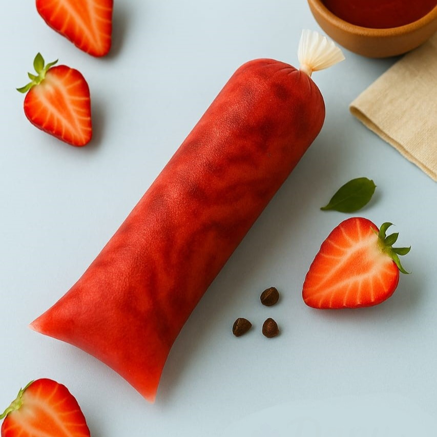 Boli de Fresa con Chamoy