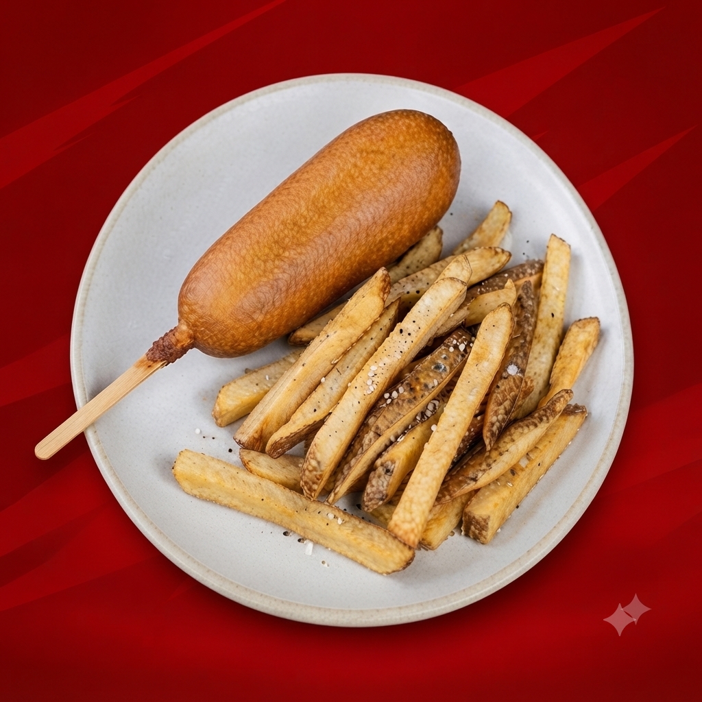 Banderilla con Papas