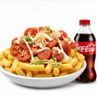 Papapollo + gaseosa 250 Ml