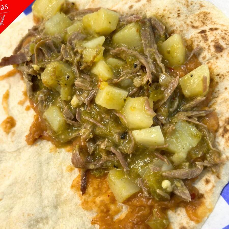 Burrito de Deshebrada