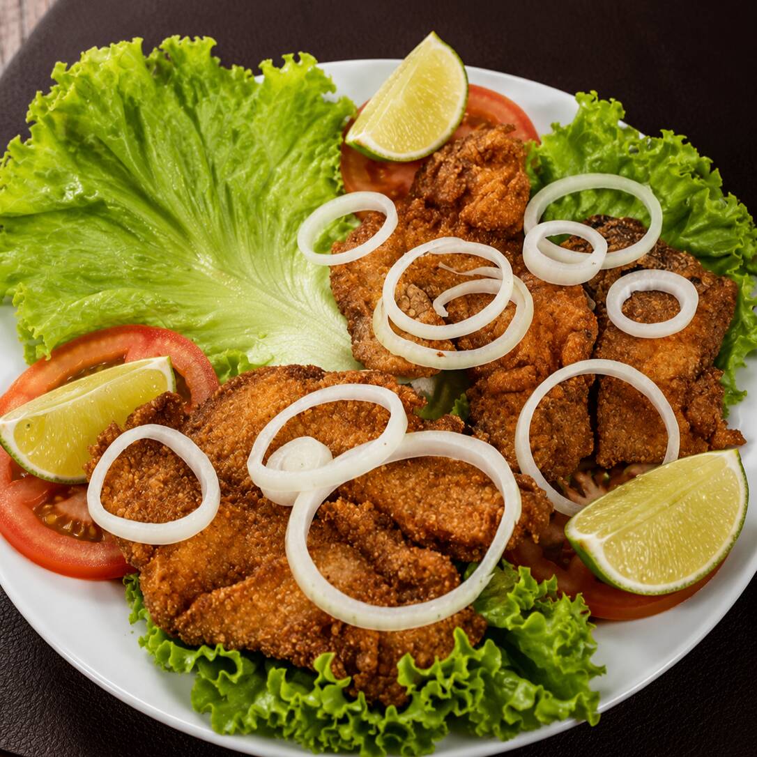 Acompanhamentos: Arroz, Feijao Tropeiro e Vinagrete