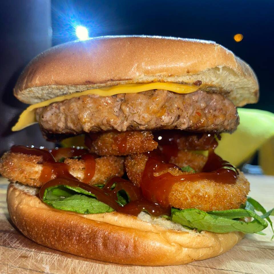 HAMBURGUESA BBQ