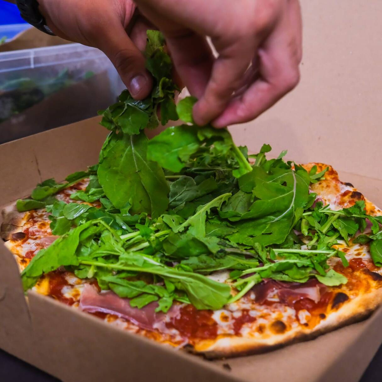 Pizza Gourmet Prosciutto Mediana