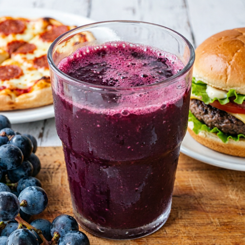 O suco é feito com polpa de fruta.
Se você quiser adoçar, por favor informar nas informações.