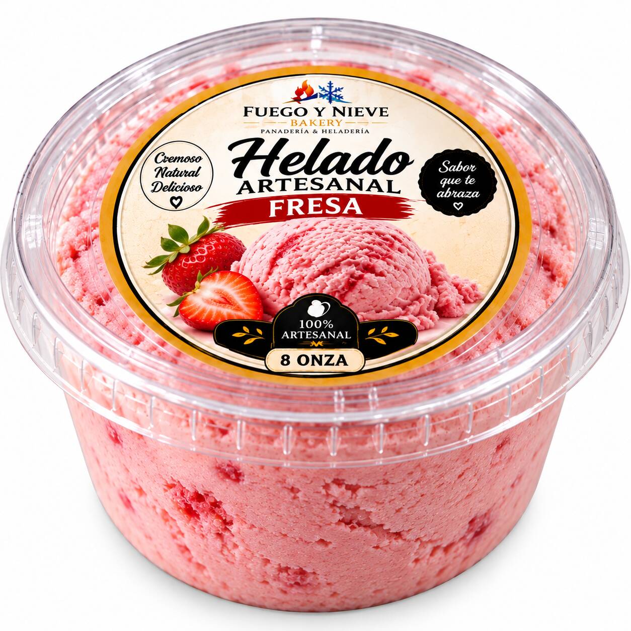 Helado 8 Oz