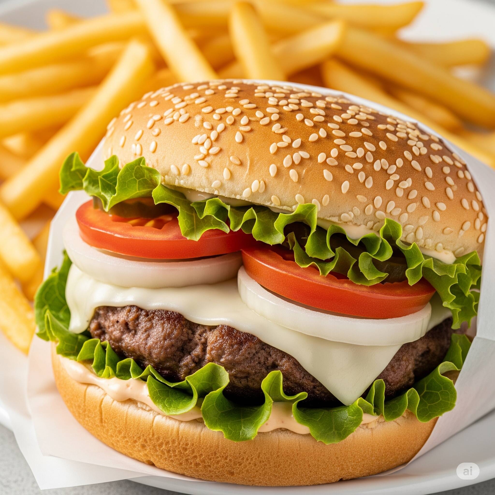 Hamburguesa Sencilla