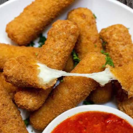 6 pzs de dedos de queso mozzarella