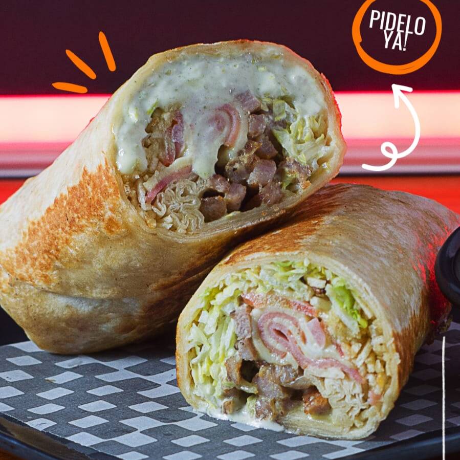 Wrap pollo Crunch + porción de papa