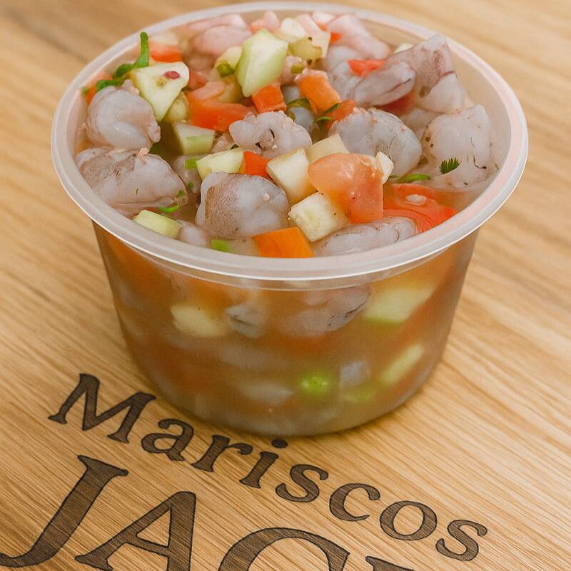 1/2 Ceviche de Camaron Crudo