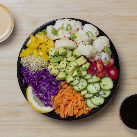 Poke Veggie de Coliflor