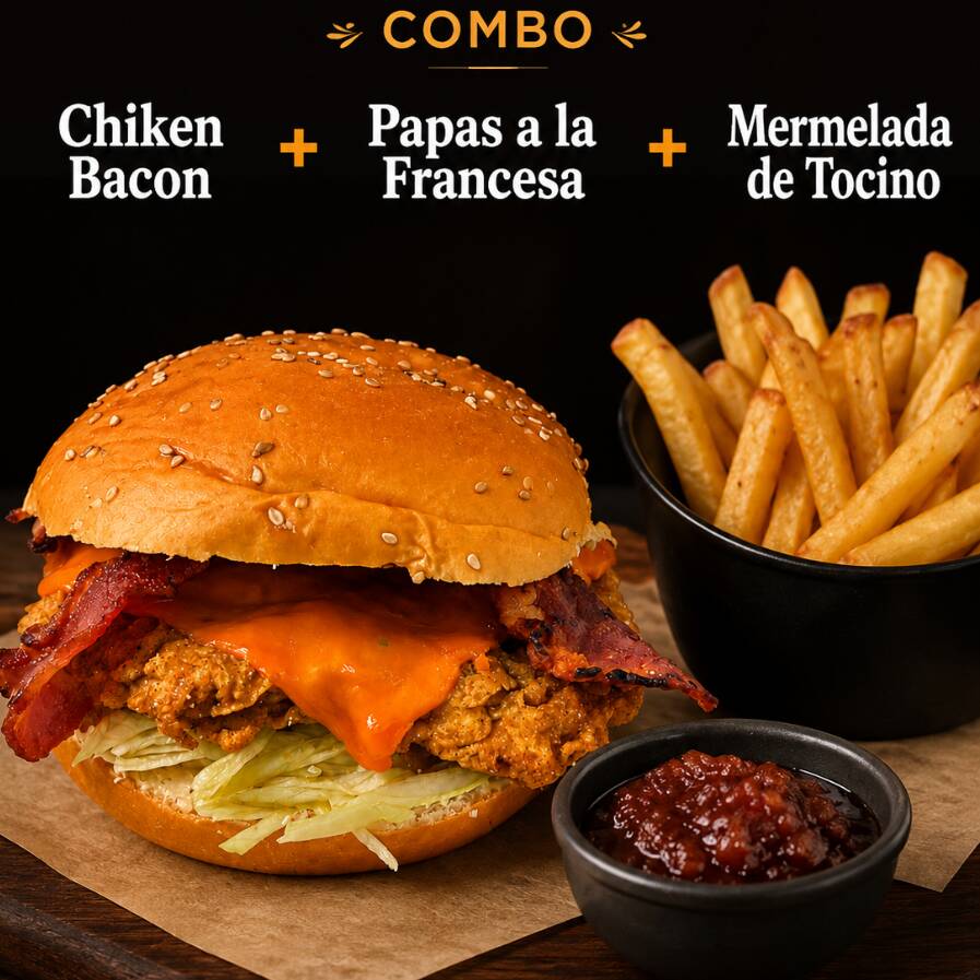 Combo Chiken Bacon Premium